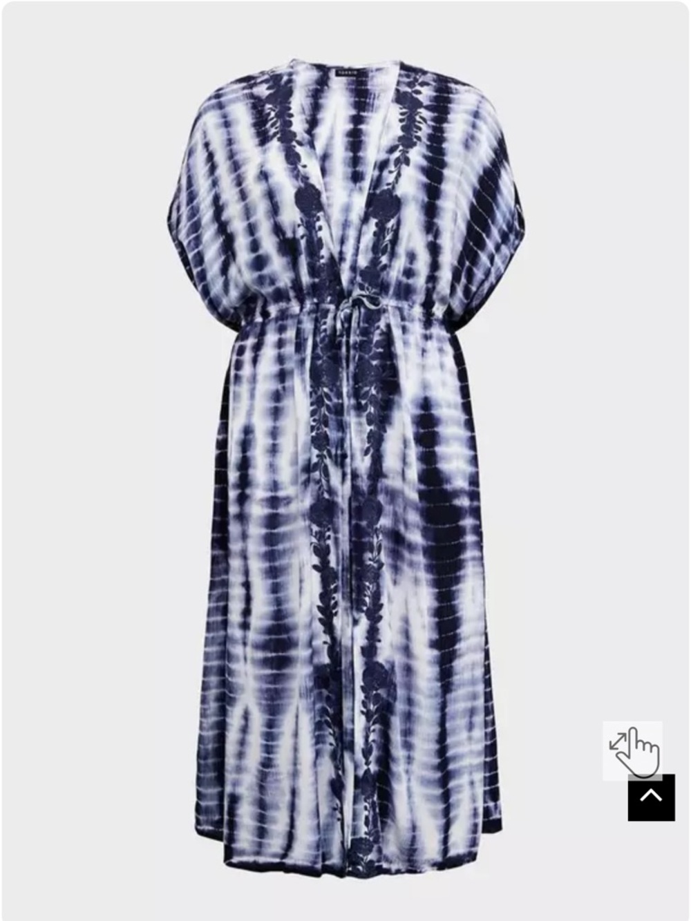 Torrid size 00/0 kaftan kimono